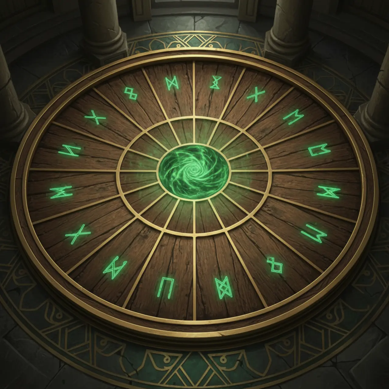 Drachenhort Roulette-Rad